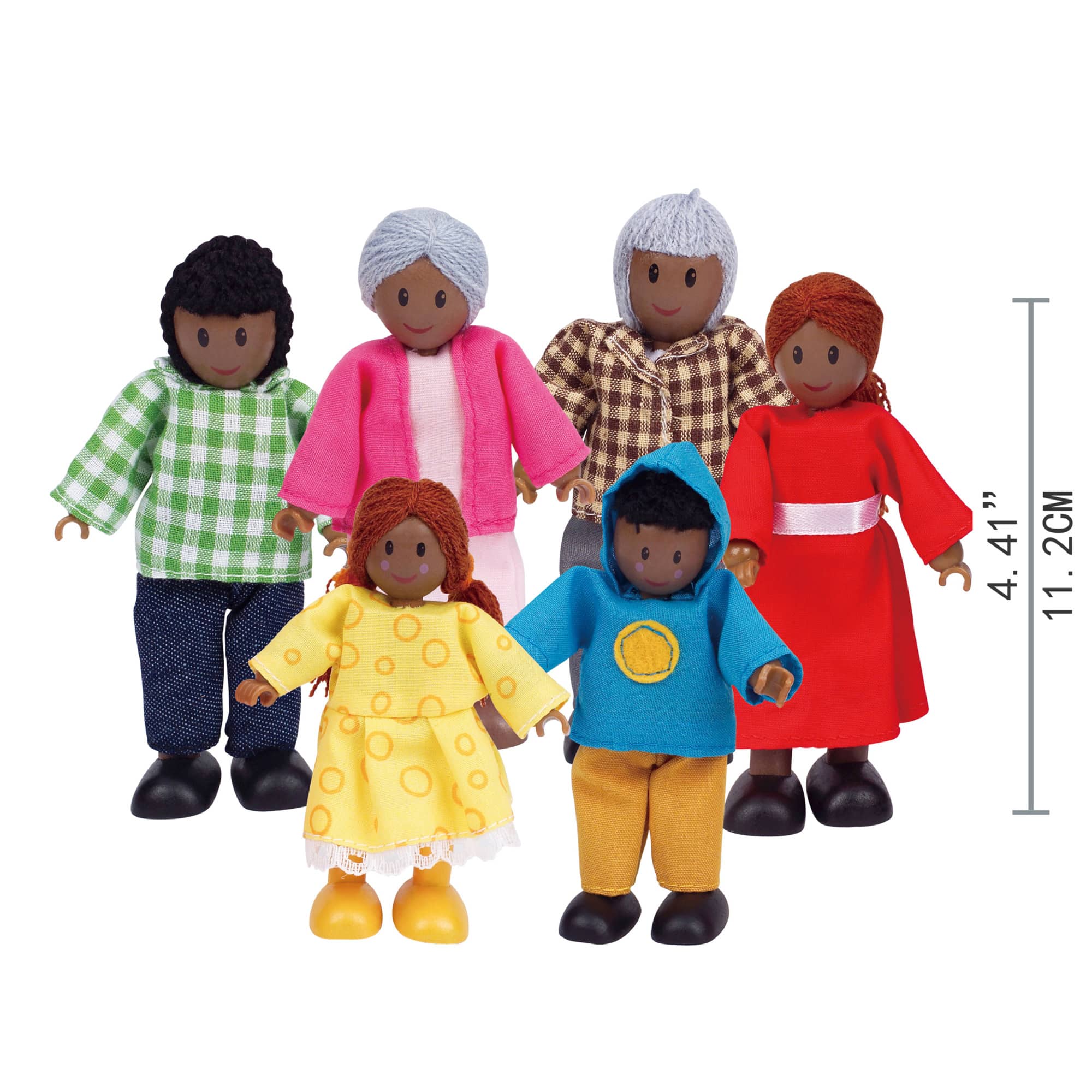 Hape Family Happy Dollhouse Set